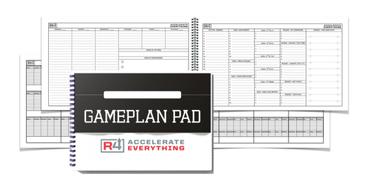 R4 Game Plan Pad Special (Buy 3 Get 2 Free)