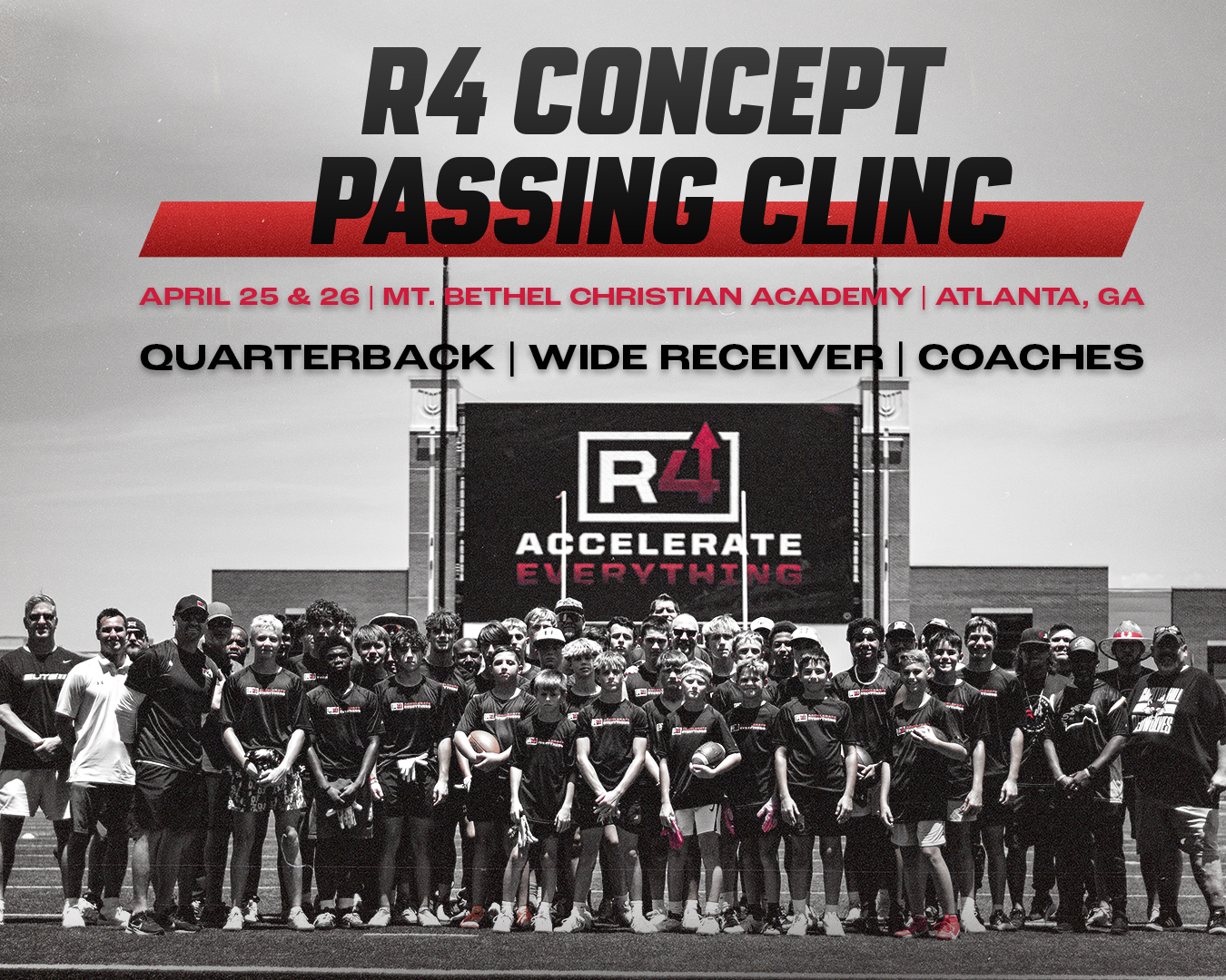 2025 Receiver Special R4 Concept Passing Camp - Atlanta