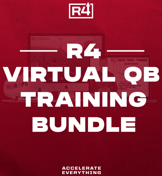 NEW! R4 + REPS Virtual QB / WR Coverage Reads & Route Family Training Bundle