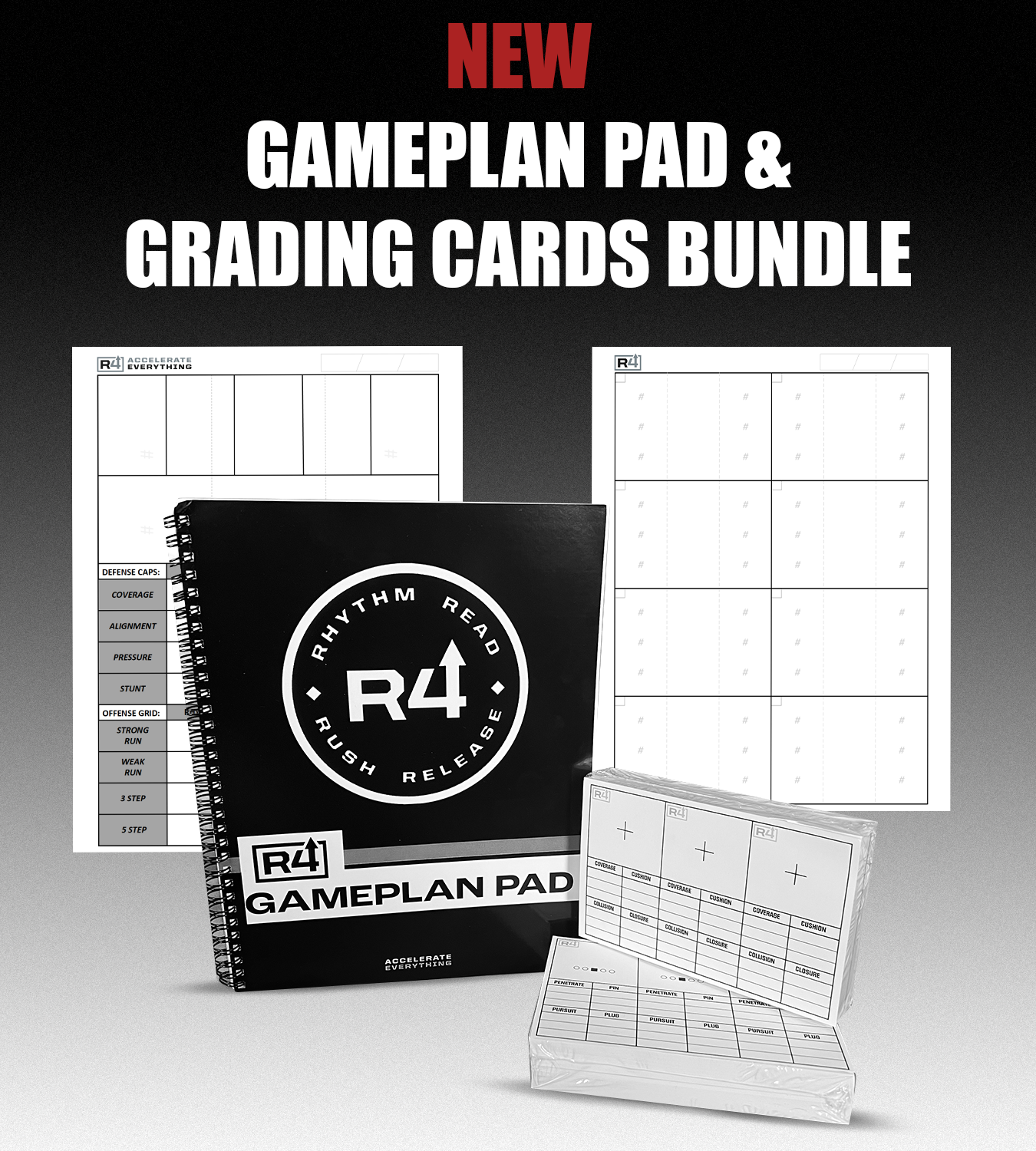 R4 Game Plan Pad 2025 – R4 Football